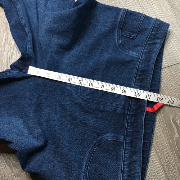 Spanx Jean-ish Dark Blue XL cropped - Picture 8 of 9